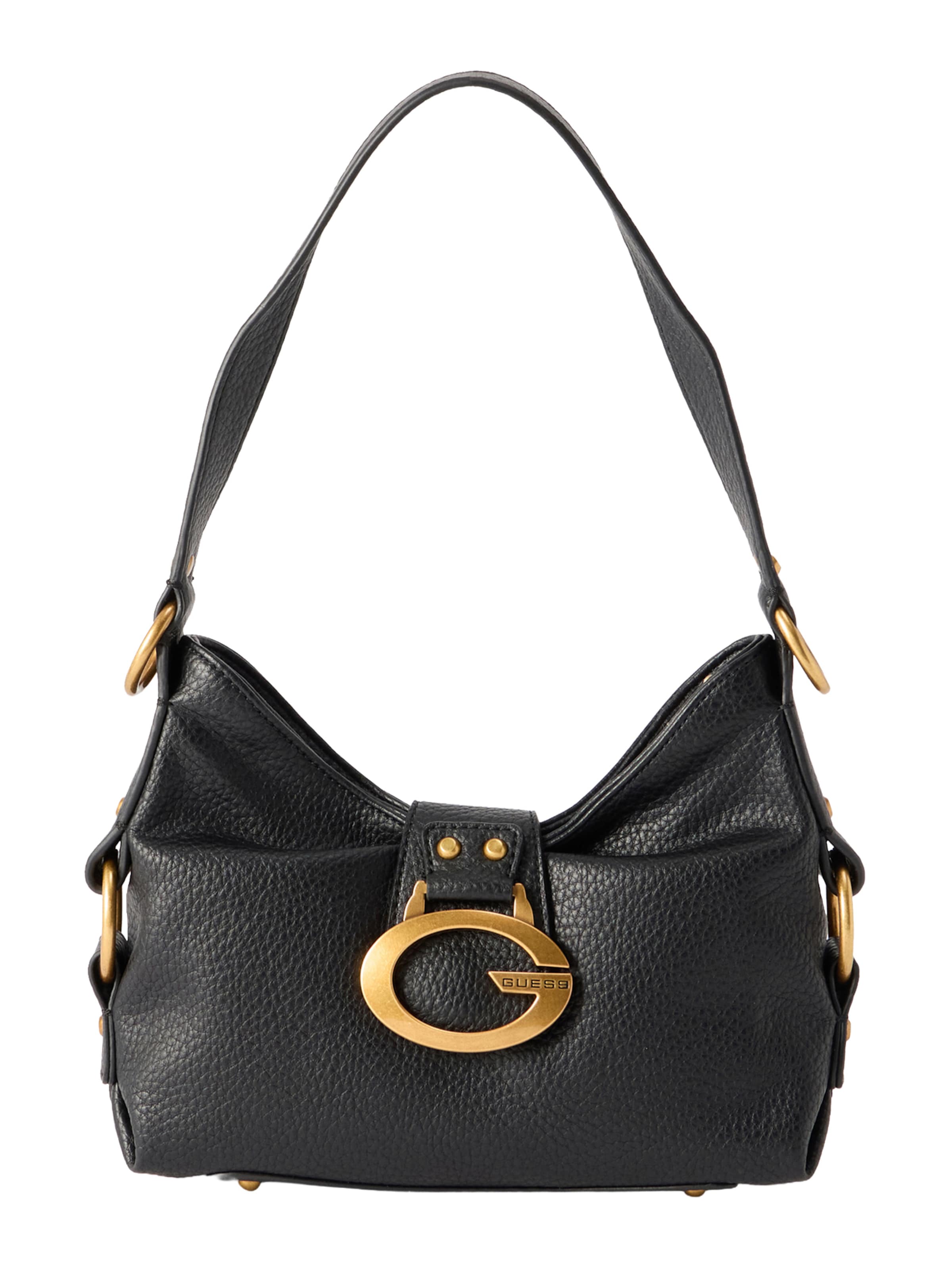 melns GUESS Pleca soma 'CAMDEN': no priekšpuses