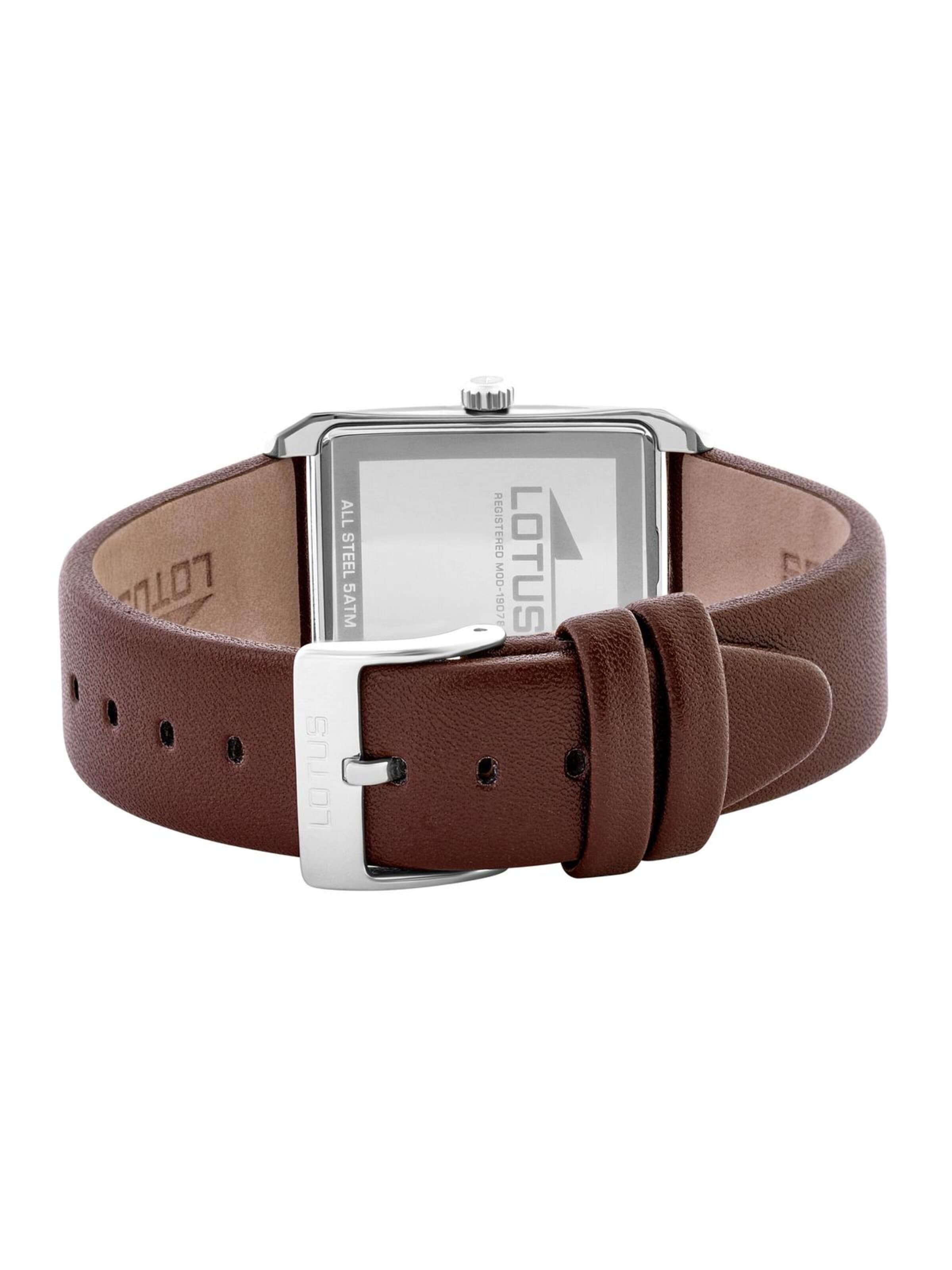 Lotus Analoog horloge 'Watch Square Series' in Goud