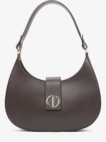 Estro Handbag '1210' in Brown: front