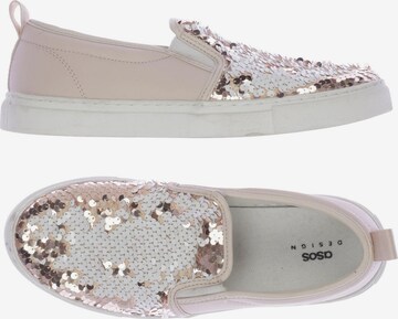 Asos Flats & Loafers in 39 in Pink: front