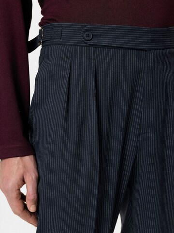 Antioch Regular Trousers with creases 'Eladio' in Blue