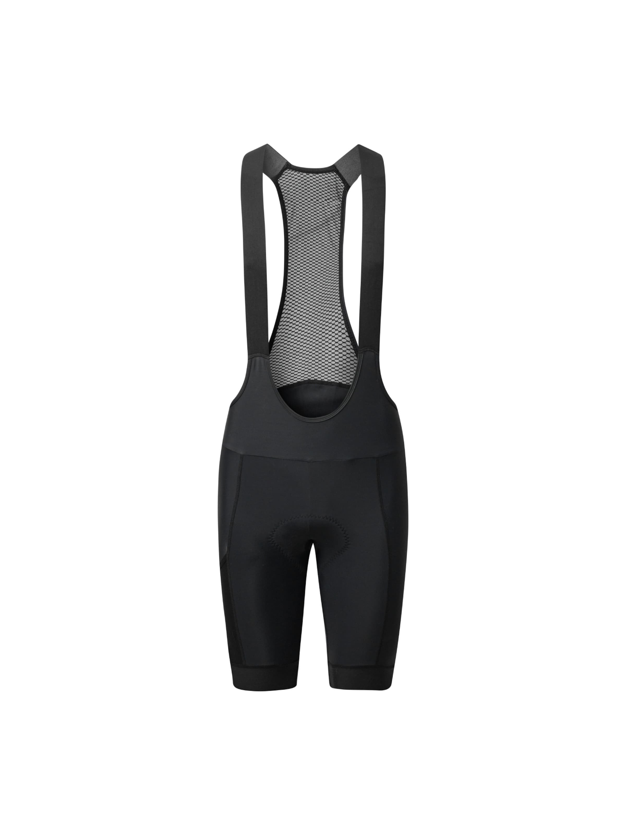Skinny Pantalon de sport 'Pro Cycling Bib' DANISH ENDURANCE en noir : devant