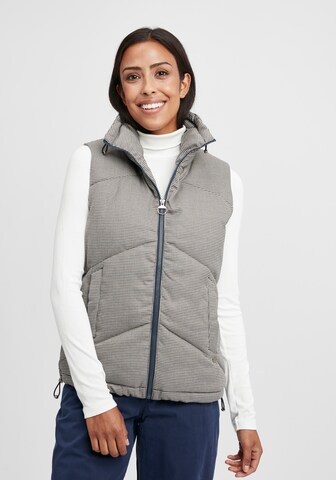 Oxmo Vest 'Nennja' in Grey: front