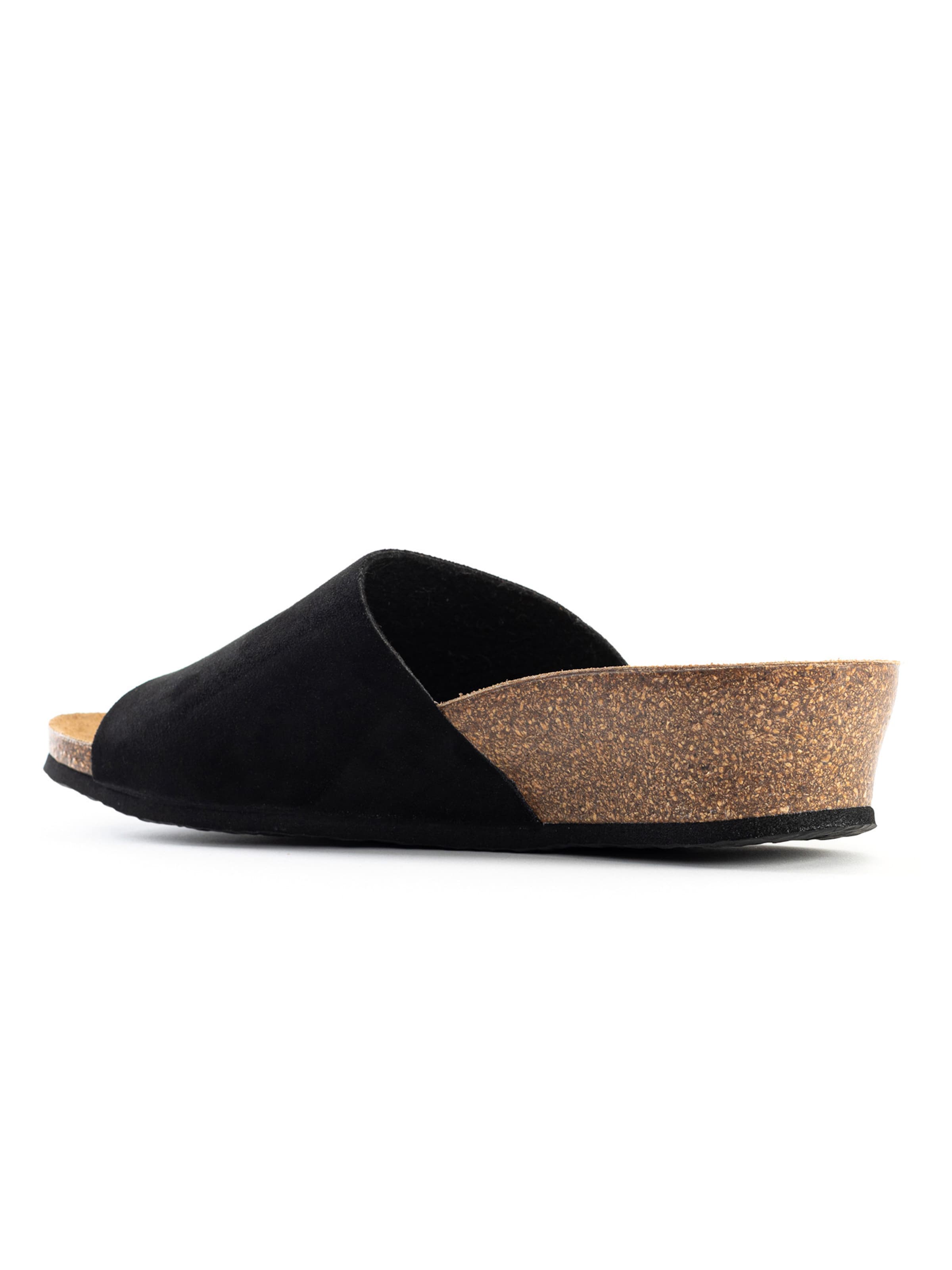 BaytonNatikače s potpeticom 'Ventura' - crna boja