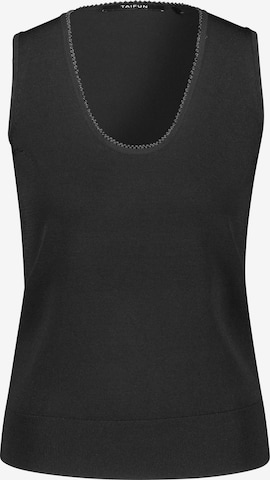 TAIFUN Top in Black: front