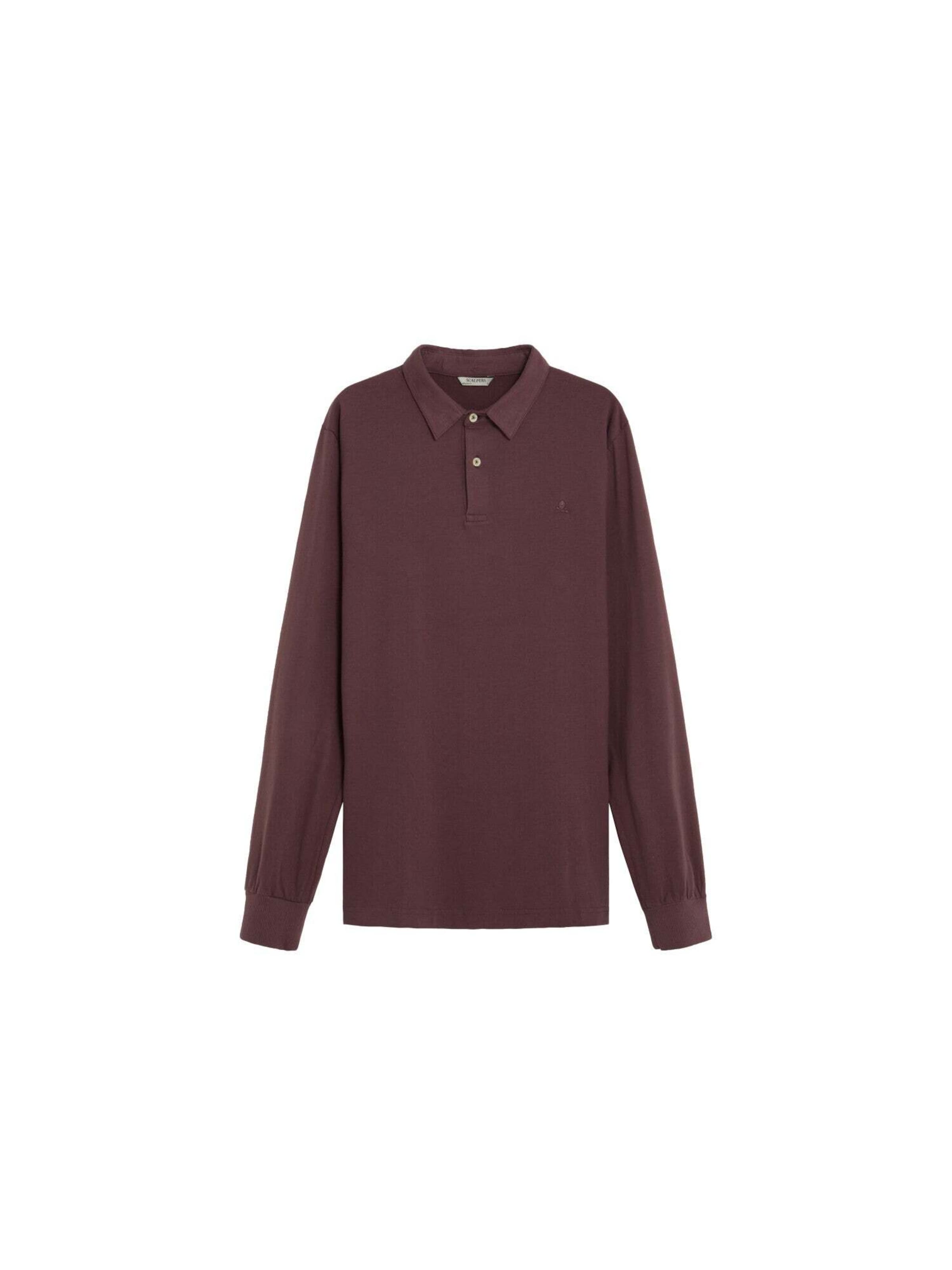 Scalpers Shirt in Rood: voorkant