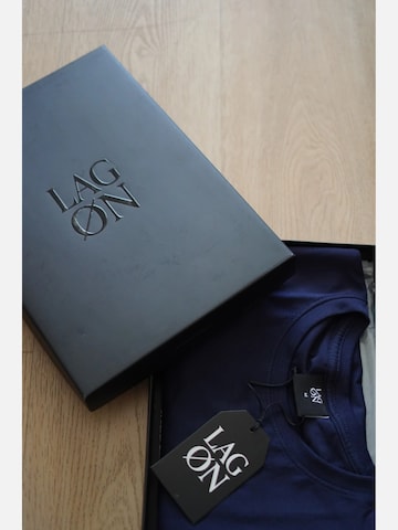LAGØN Trachtenshirt 'LAGØN Pima Selection- 3Pack-Save 20€'‌‌‌‌‌‌‌‌ in Blau