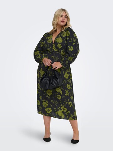 ONLY Carmakoma - Vestido 'CARCAMILLE' en negro: frente