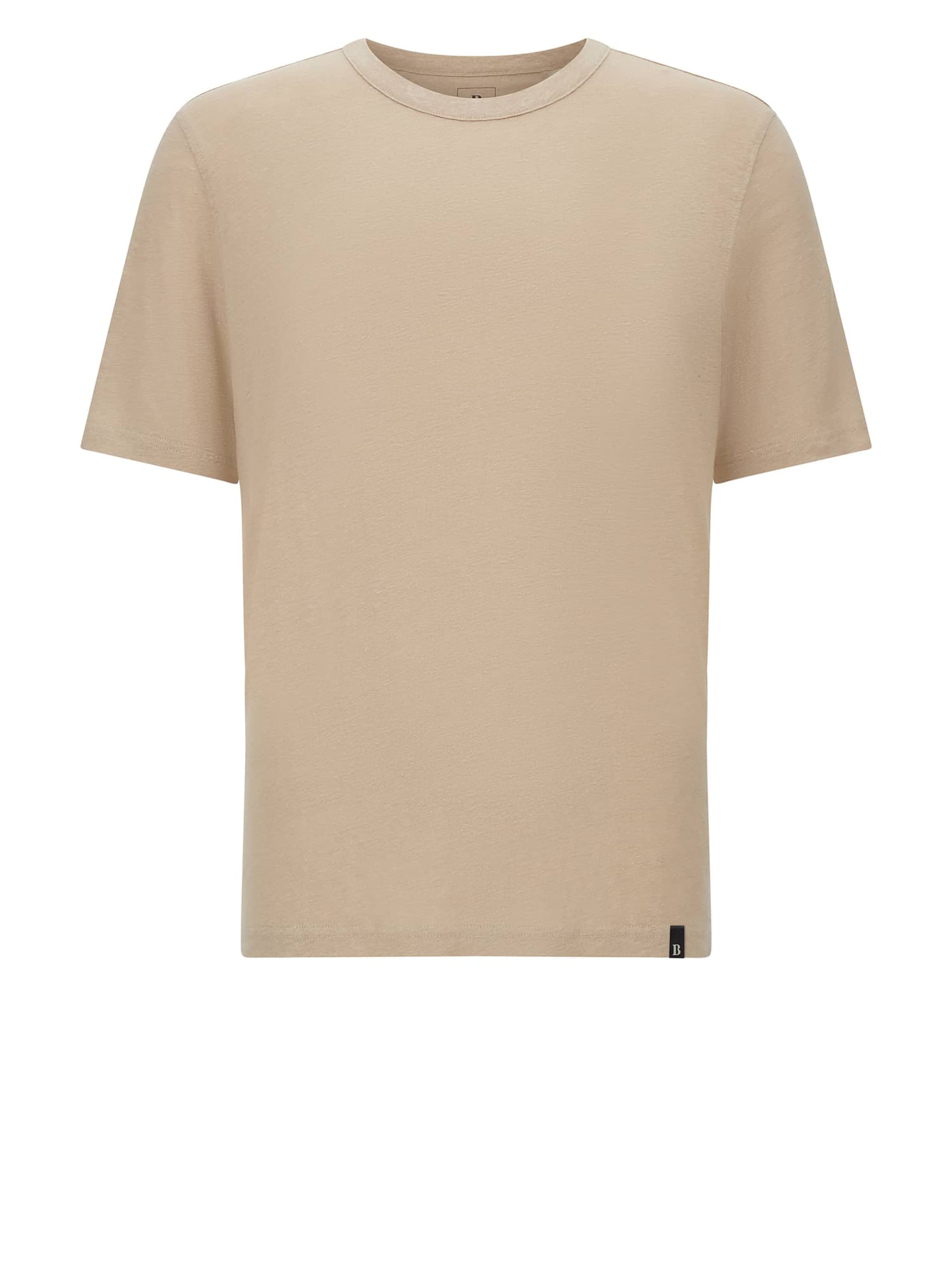 Maglietta di Boggi Milano in beige: frontale