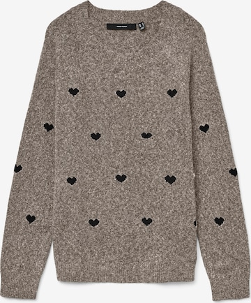VERO MODA - Jersey 'VMDoffy' en gris: frente