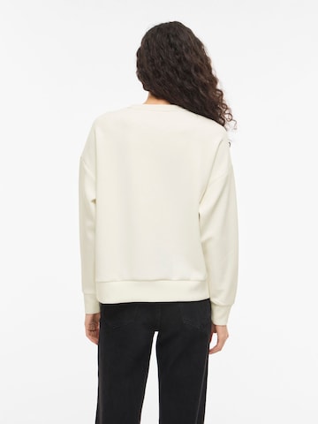 VILA Sweatshirt 'VIReflect' i beige