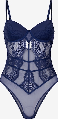 Body modelant Hunkemöller en bleu : devant