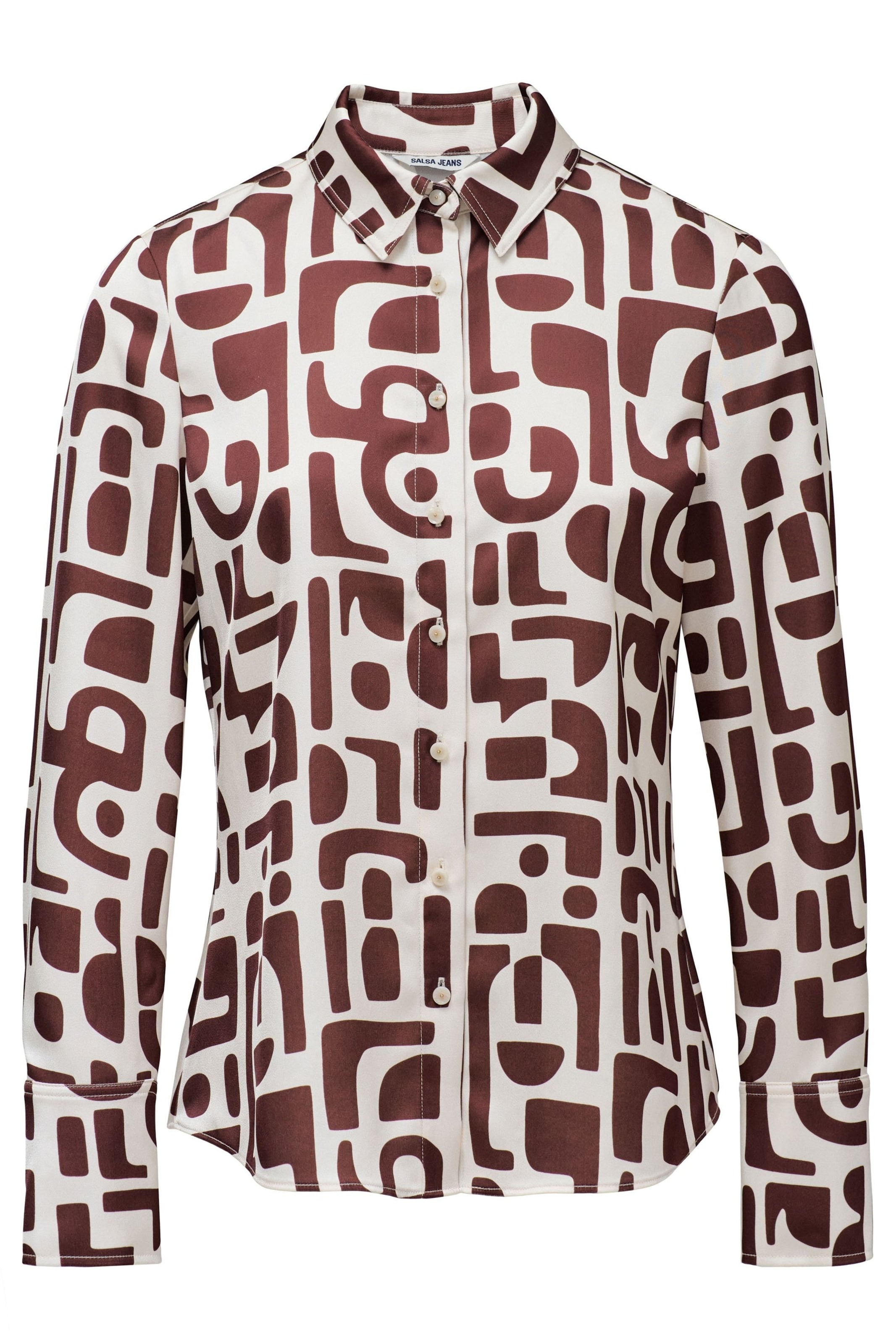 Salsa Jeans Blouse in White: front