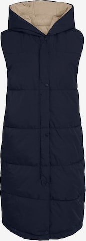 Gilet OBJECT en bleu : devant