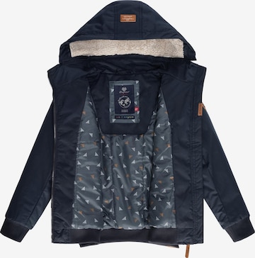 Ragwear Between-Season Jacket 'Alja' in Blue