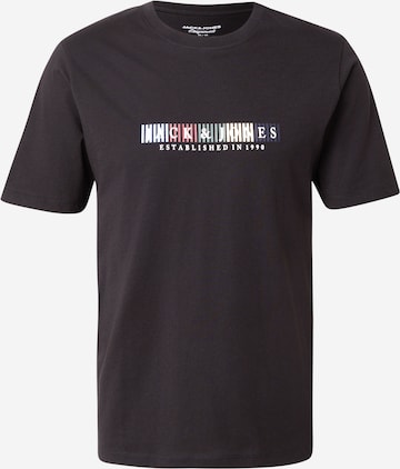 Maglietta 'JORNANTUCKET' di JACK & JONES in nero: frontale