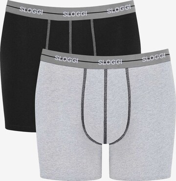 SLOGGI Boxer shorts in Grey: front