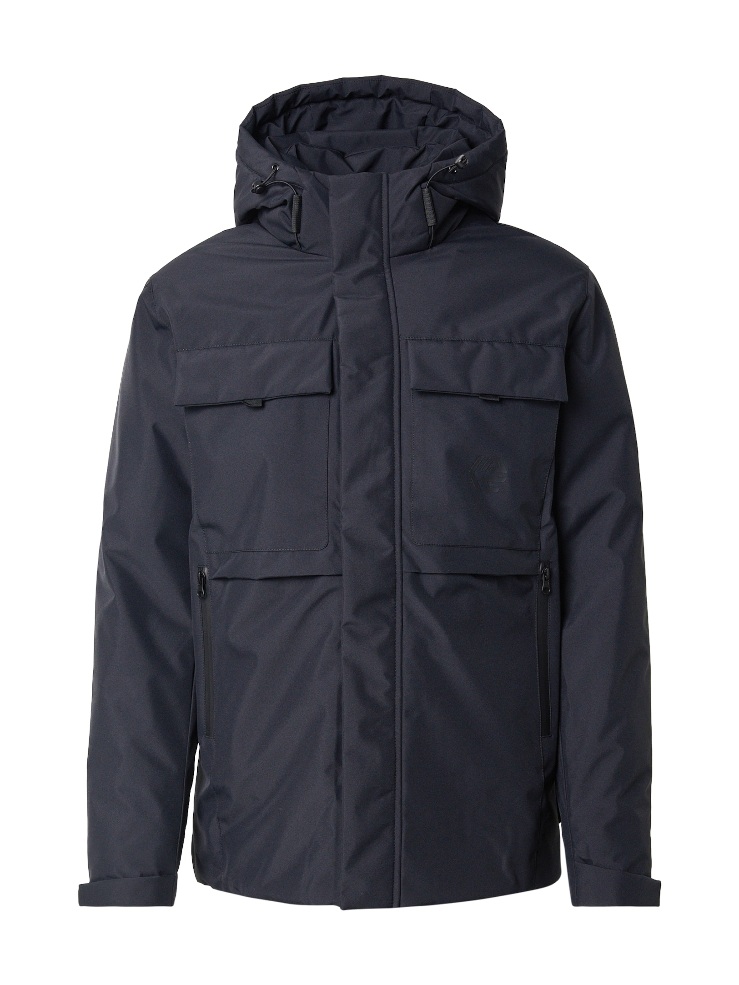 INDICODE JEANS Vinterjacka 'Villeson' i svart, Produktvy