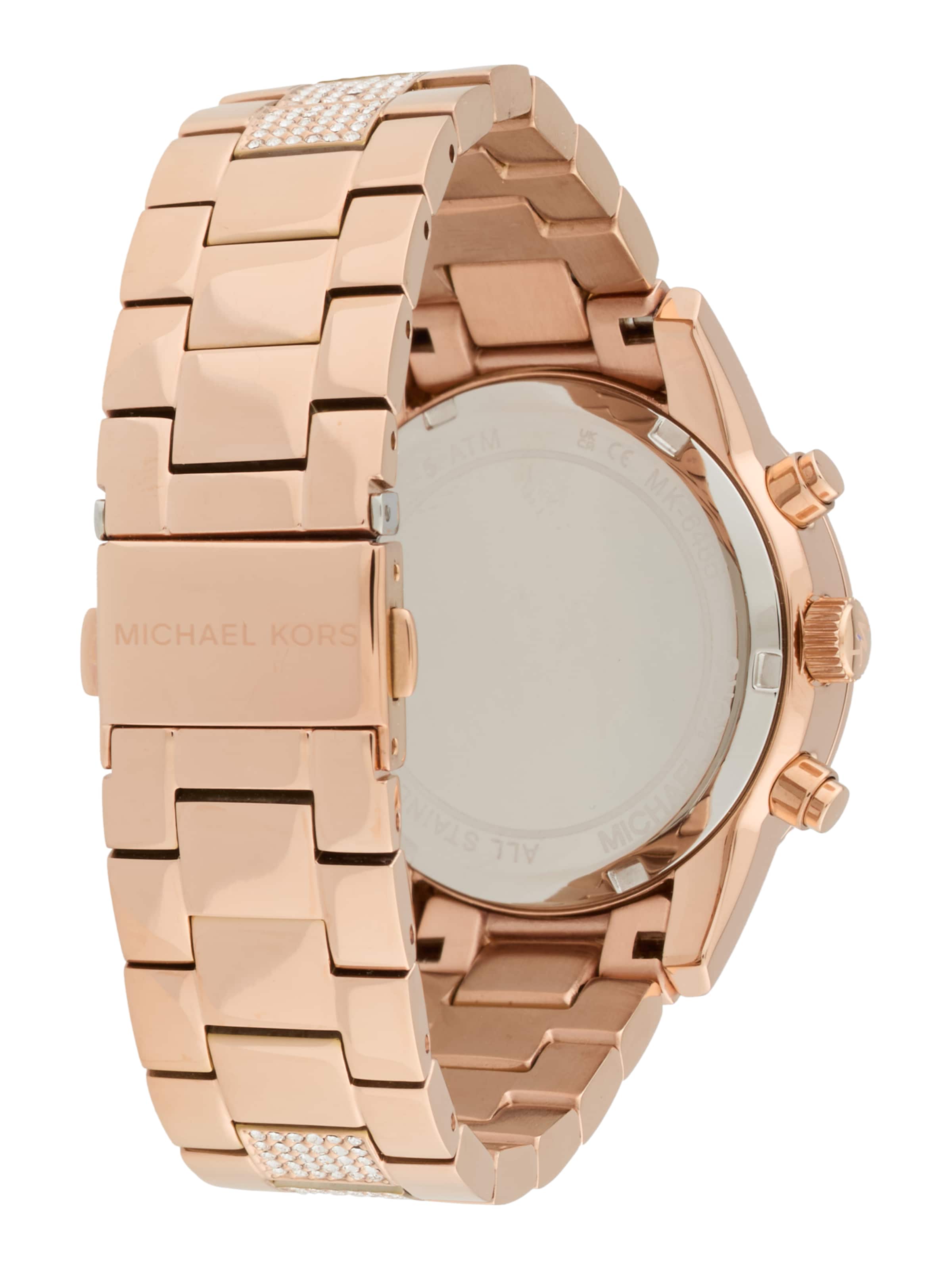 MICHAEL Michael Kors Аналоговые часы 'RITZ' в Золотой