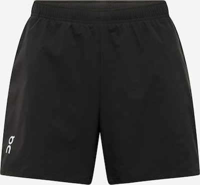 On Sportshorts 'Essential' in schwarz, Produktansicht