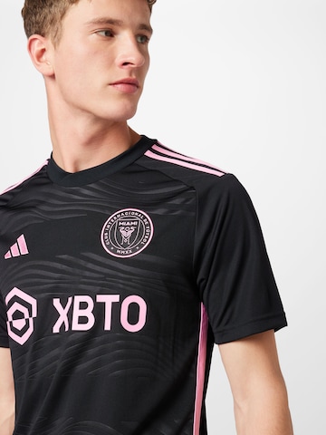 juoda ADIDAS PERFORMANCE Sportiniai marškinėliai 'Inter Miami Cf 23/24 Away'