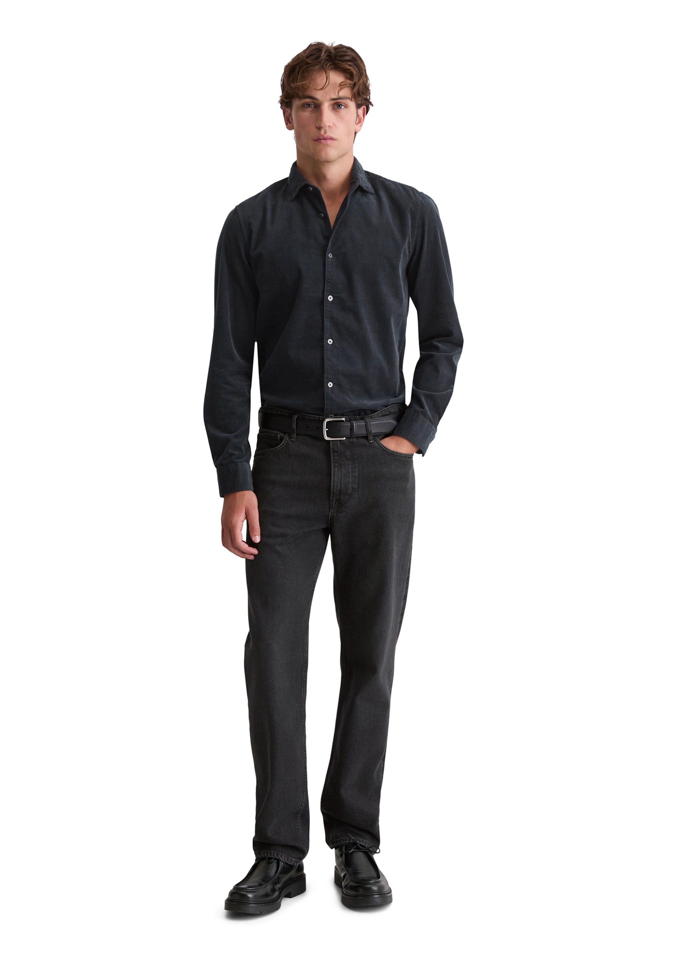 Marc O'Polo Slim fit Button Up Shirt in Blue