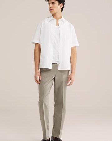 WE Fashion Comfort Fit Hemd in Weiß