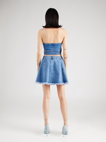 Hoermanseder x About You Skirt 'Ellen' in Blue