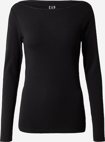 GAP - Camiseta en negro: frente