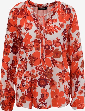 Aniston CASUAL Bluse in Orange: Vorderseite