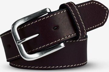 Ceinture MEYER en marron : devant