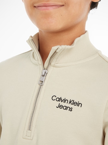 zaļš Calvin Klein Jeans Standarta Sportisks džemperis