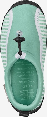 STERNTALER Beach & Pool Shoes 'Hai' in Green