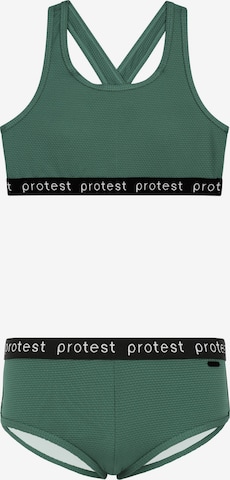 PROTEST Bikini 'PRTBeau JR' in Grün: Vorderseite