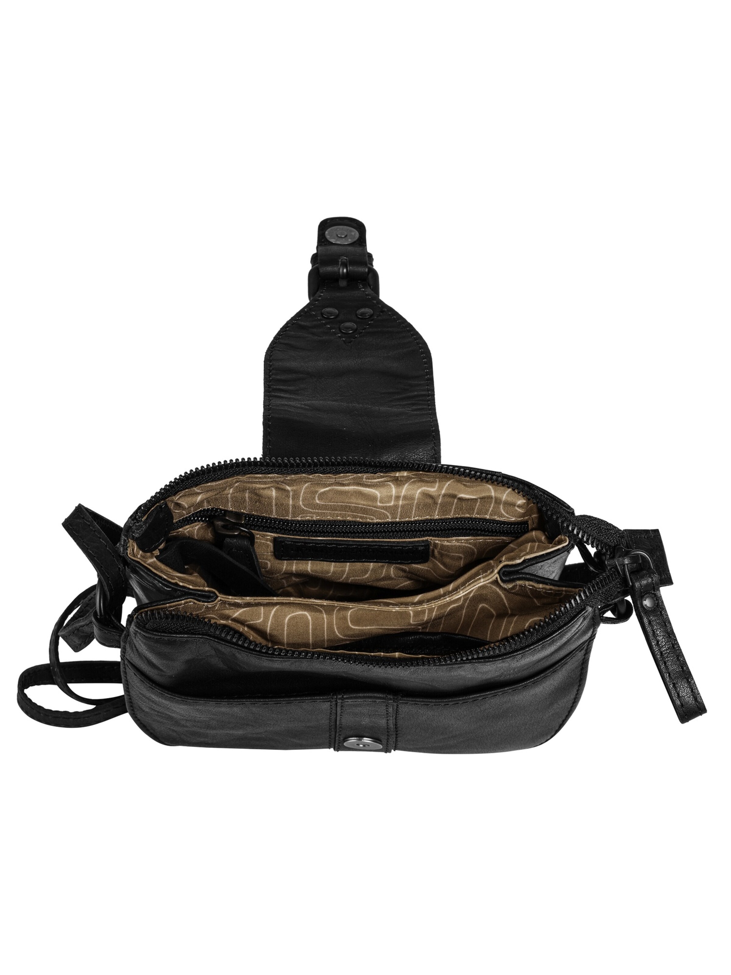 Spikes & Sparrow Crossbody Bag in Black