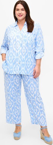 Camicia per costume tradizionale 'Vellie' di Zizzi in blu