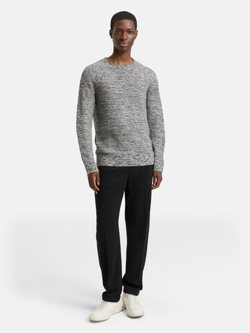 TOM TAILOR DENIM Sweater in White