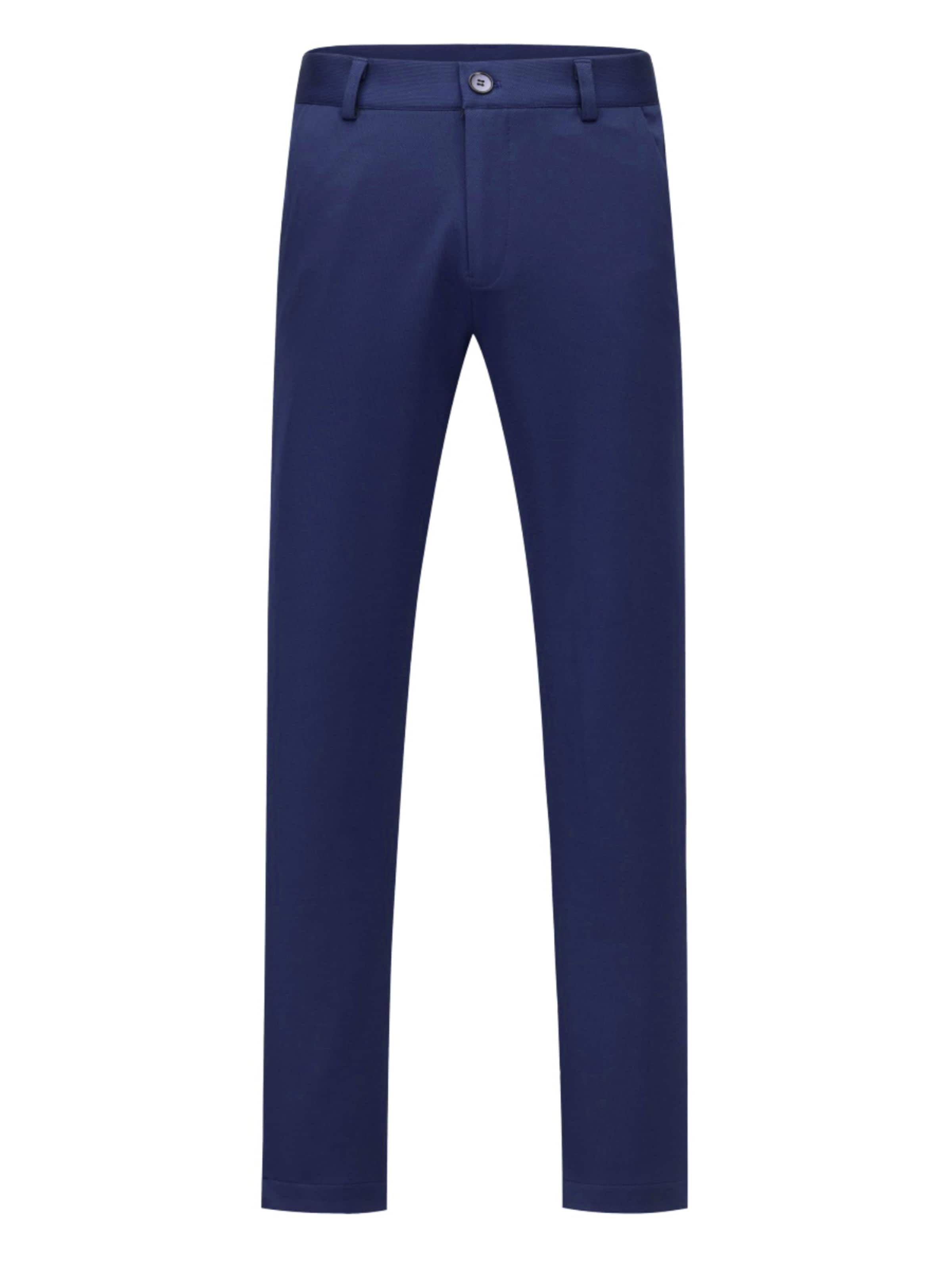 Youthup Slim fit Pants in Blue: front