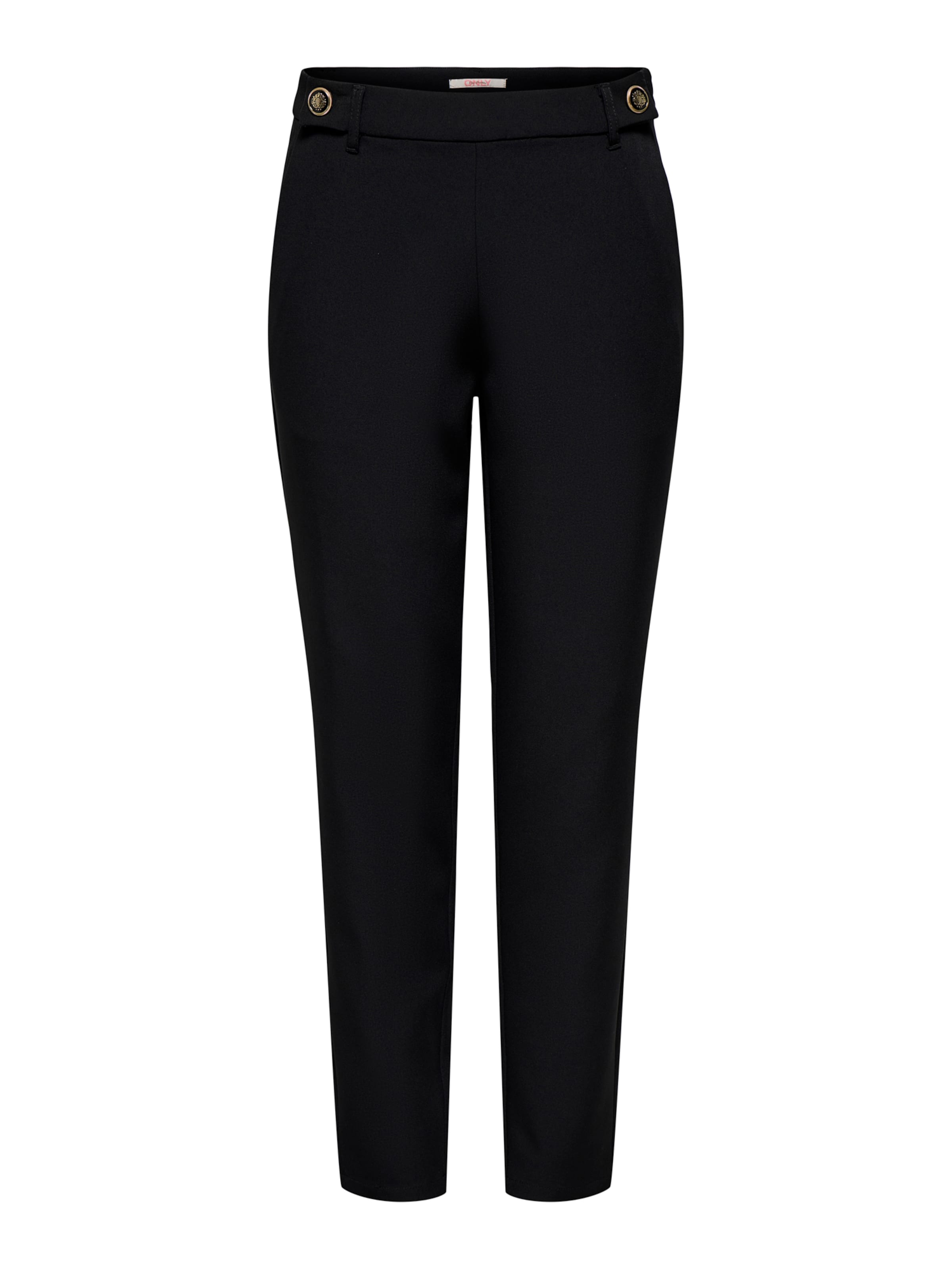 ONLY Štandardný strih Chino nohavice 'ONLASTRID' - Čierna: predná strana