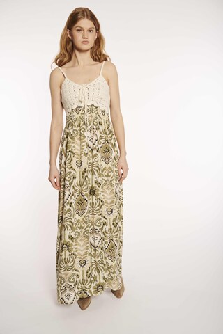 Hailys Kleid in Beige: Vorderseite