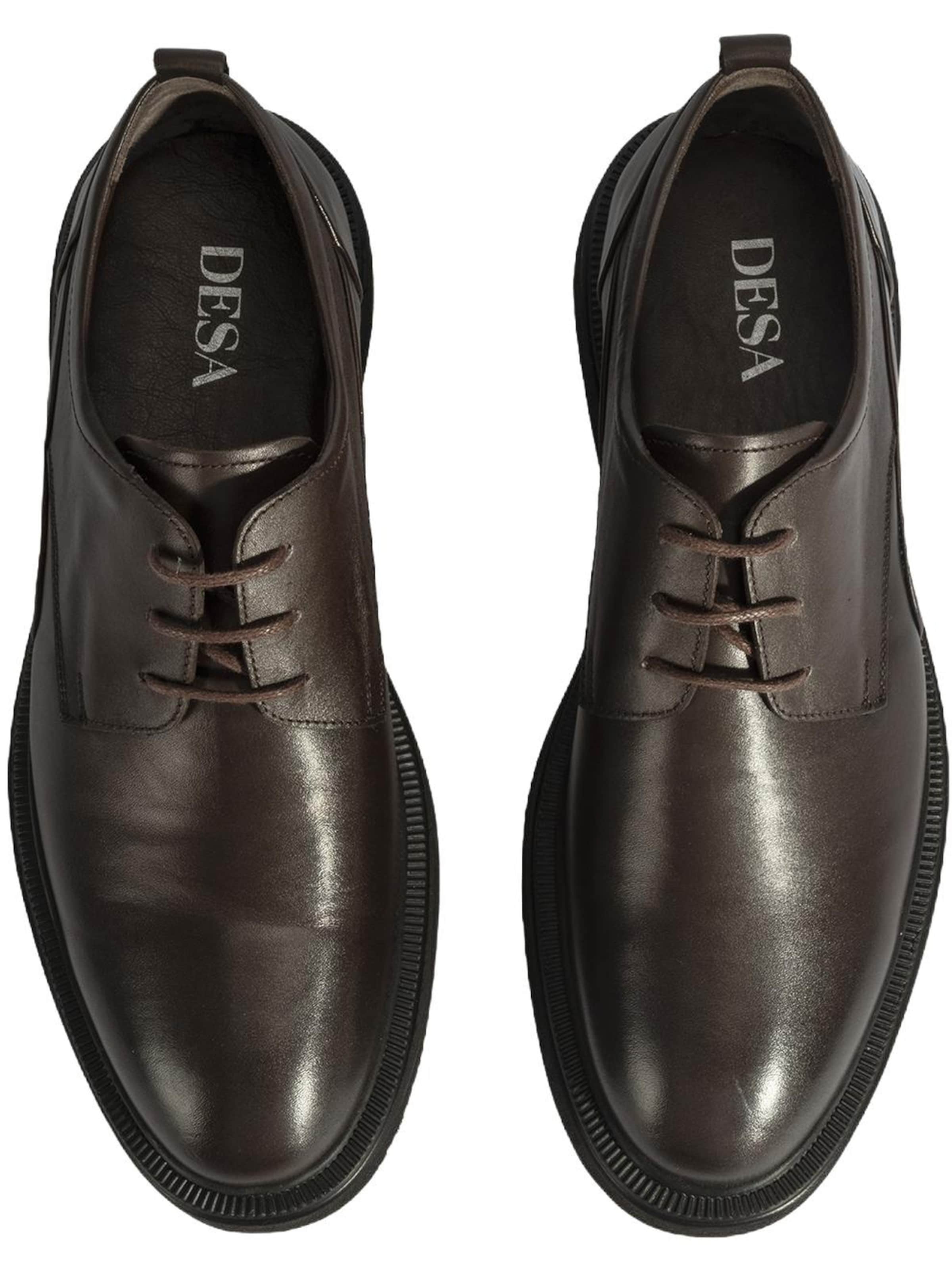 Desa Lace-up shoe 'Schnürschuhe' in Brown