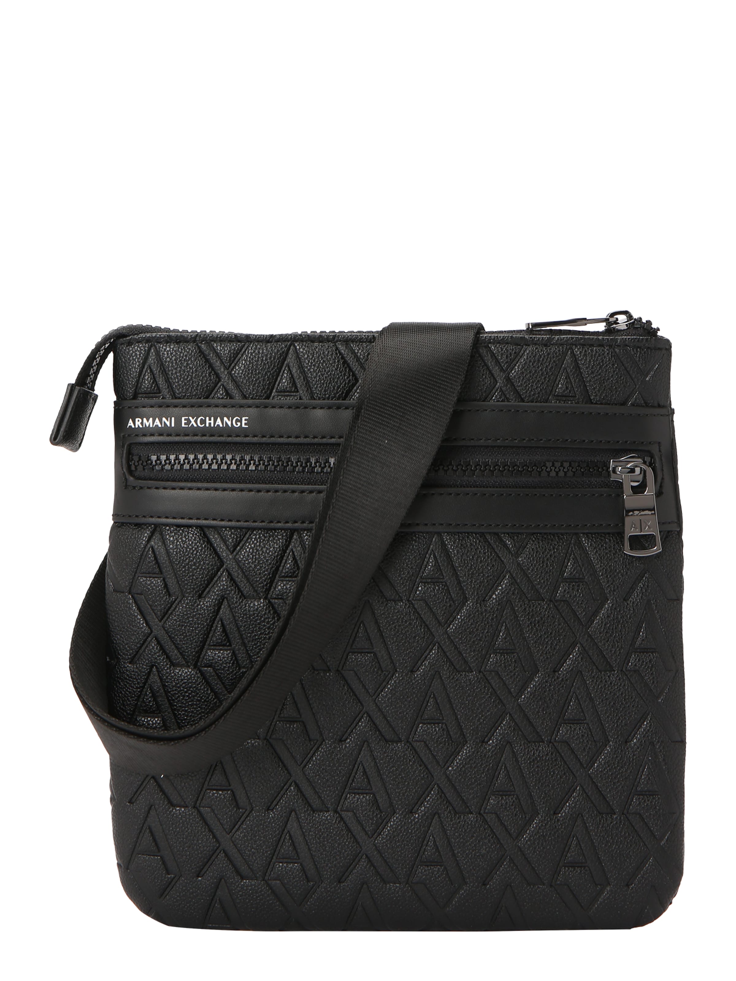 ARMANI EXCHANGE Crossbody bag 'LIAM' in Black: front