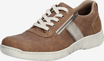 Rieker Athletic Lace-Up Shoes '03500' in Brown: front