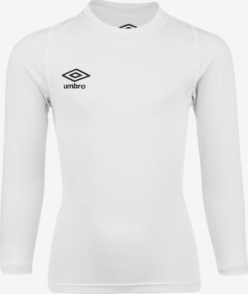 UMBRO Funktionsshirt in Weiß: predná strana