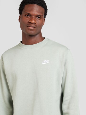 Nike Sportswear Regular fit Sweatshirt 'CLUB FLEECE' in Green