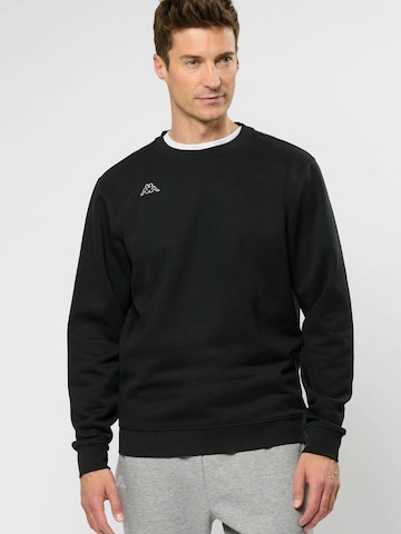 KAPPA Sweatshirt 'Trullo' i sort: forside