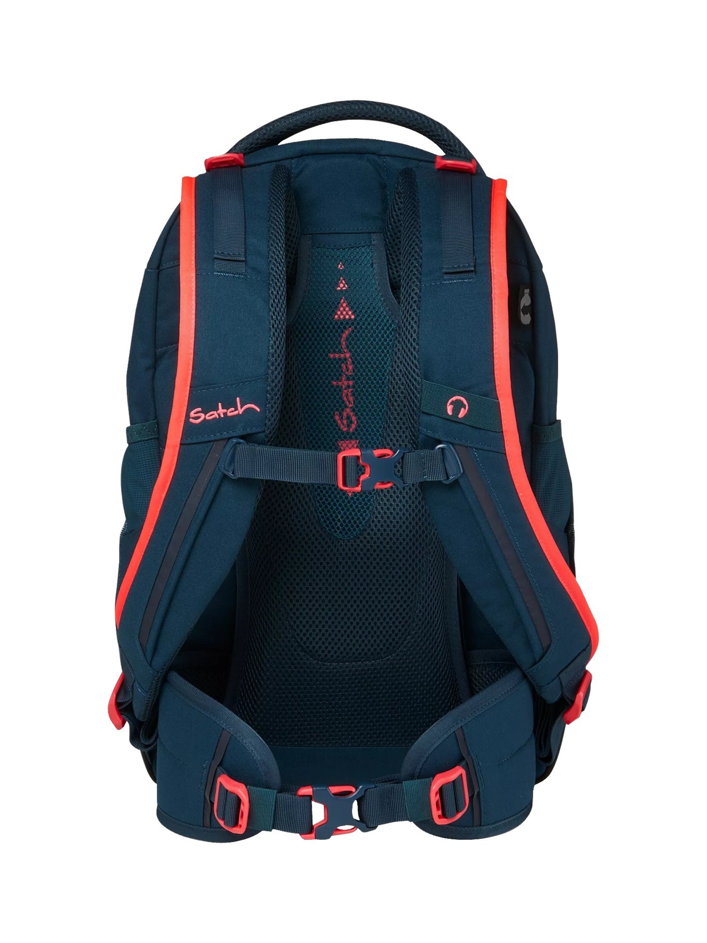Satch Rucksack 'Schulrucksack Sleek Schulrucksack'‌‌‌ in Grün
