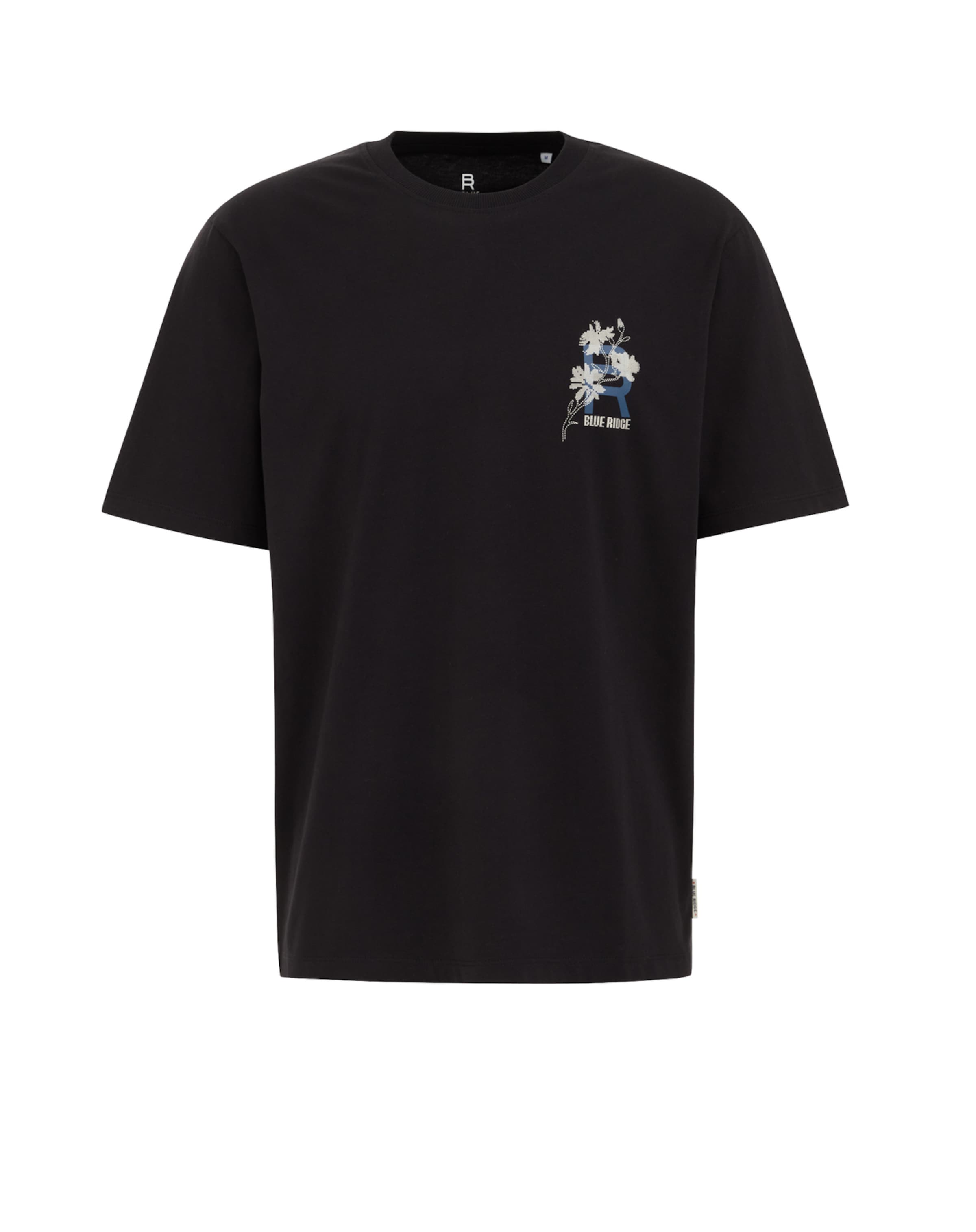 WE Fashion Tričko - modrá / čierna / biela, Produkt