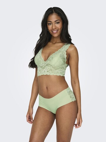 ONLY Triangle Bra 'ONLChloe' in Green: front