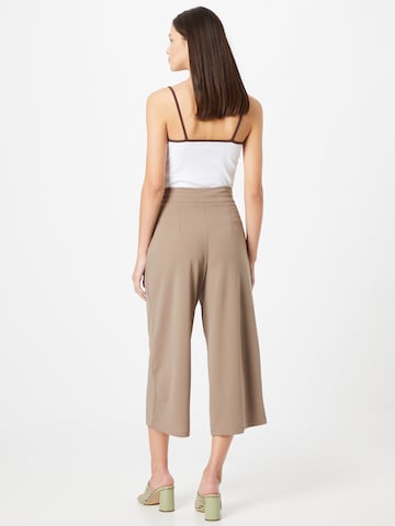 JDY Wide leg Pleat-Front Pants 'Tanja' in Grey